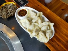 猪肉白菜饺-老刘生态大鱼坊铁锅炖鱼(赛马场店)
