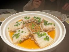 带鱼蒸肉饼-庐灶江南·江南菜·四合院Bistro(东直门雍和宫·原华侨宾馆店)