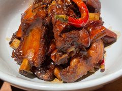 湖藕烧排骨-田小狗的饭店(才子佳郡店)