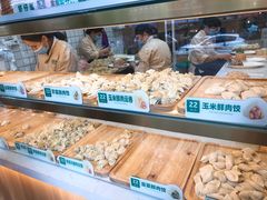 面包甜点陈列柜-袁记云饺(鼓楼店)