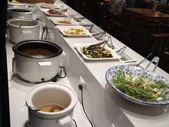 自助取餐区-清心素食自助餐厅(夫子庙店)