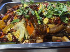 -干老庆贵州留一手烤鱼·地摊火锅(财经大学店)