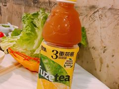 柠檬茶-鲜入围煮花胶鸡海鲜火锅