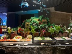 -海棠湾洲际-涛·海底餐厅·美人鱼·自助餐·海底隧道