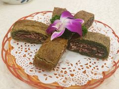 绿茶红豆薄撑-顺德人家食府(黄金广场店)