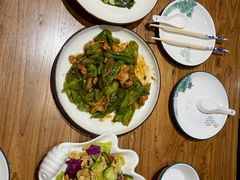 -东来菜馆•手抓海鲜家常菜•海鲜锅贴(鸽子窝店)