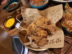 -明洞阿姨·韩式酱蟹烤肉·创意料理(三元桥店)