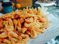 黄金脆皮虾-良师门滨海人家·海鲜·家常菜(滨海城店)