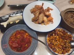 梨球果仁虾-小吊梨汤·北京菜·烤鸭(鸟巢店)