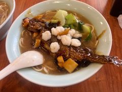 虾仁黄鱼面-奎元馆.百年奎元.非遗传承(西湖边的解放路店)