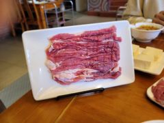手切鲜羊后腿肉-清真·鸦儿李记·涮肉(和平里店)