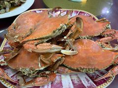 白灼梭子蟹-望海潮海鲜店 特色家常菜(在海一方店)