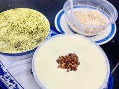 抹茶奶盖双皮奶-百花传统甜品店(原址店)