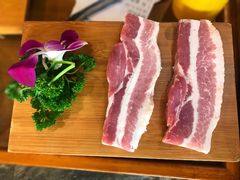 厚切五花肉-唯成•韩国炭火烤肉 유성고기