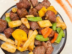 黑胡椒芦笋牛肉粒-水月周庄铂尔曼酒店-水月荟中餐厅