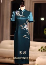 -禾米旗袍妈妈装礼服定制(嘉业国贸店)