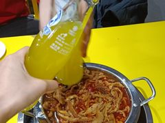-老红桥炸灌肠牛肚锅烧烤(定福庄店)