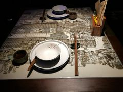 餐具摆设-绿茶餐厅(乐峰广场店)