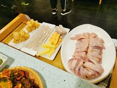 珍珠马蹄文昌鸡-烹然四季椰子鸡火锅(团结湖总店)