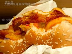 大盘鸡风味麦辣鸡腿汉堡-麦当劳(磨子桥店)