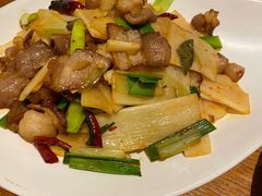 腊肉炒香笋-云海肴·汽锅鸡·云南菜(苏州中心店)