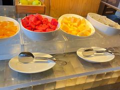 自助取餐区-广州富力君悦大酒店·凯菲厅