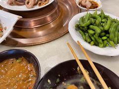 煮毛豆-京门老爆三·铜锅涮肉 爆肚(望京店)