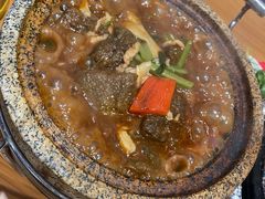 石锅自磨黑豆腐-粤仔湾砂锅粥(广益哥伦布店)