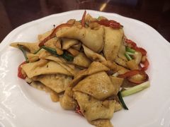 萝卜丁炒蛋皮-原味缘菜馆