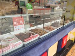 面包甜点陈列柜-廖记棒棒鸡(一号桥店)