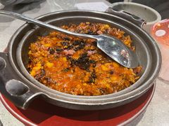酸腌菜红豆炖黑皮子-半山腰·云南菜(侨福芳草地店)