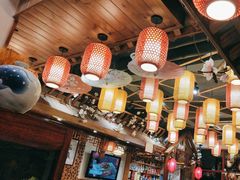 -东来菜馆•手抓海鲜家常菜•海鲜锅贴(鸽子窝店)