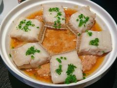 带鱼蒸肉饼-庐灶江南·江南菜·四合院Bistro(东直门雍和宫·原华侨宾馆店)