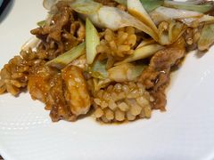 香葱爆三样-惠宾饭庄(中山路店)