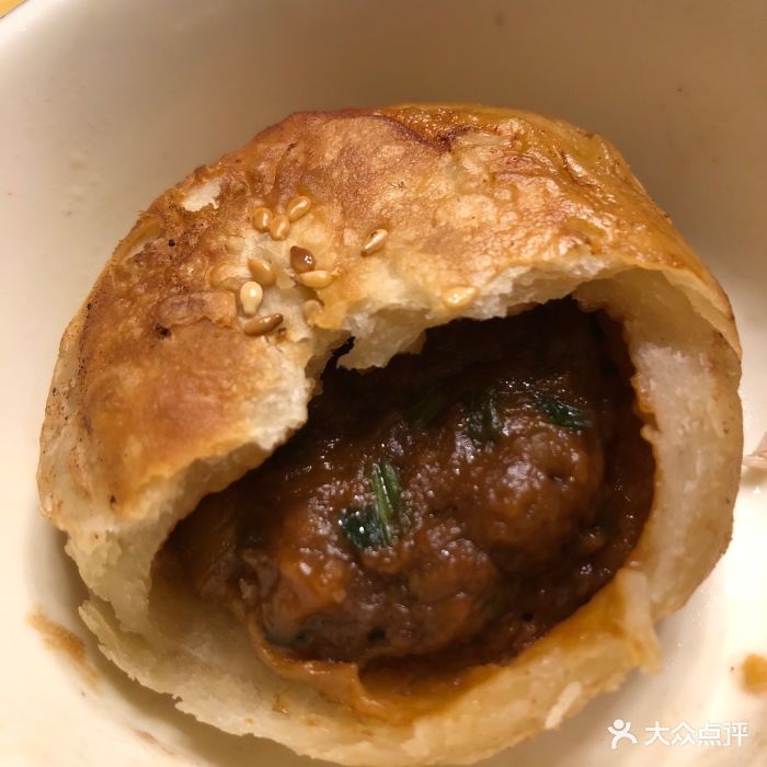 牟平路店)-鲜肉塌饼-菜-鲜肉塌饼图片-上海美食-大众点评网