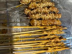 烤鸭肠-勃利地摊·勃立小串烧烤