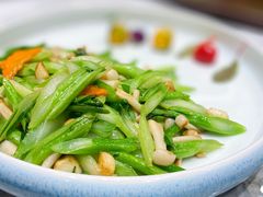 珍菌炒菜心-鲜得莱渔港·小平岛海胆馆(七贤岭店)