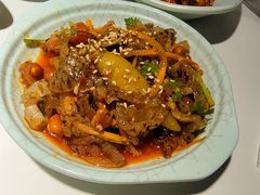 泡椒鱼皮-猪啊牛呀羊啊铜盘烤肉(正大广场店)