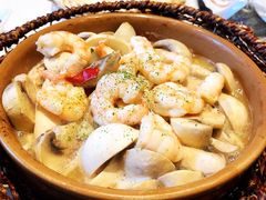 西班牙蘑菇鲜虾仁-Mezomd曼索蒂西班牙餐厅(广粤店)