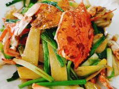 姜葱炒花蟹-双月饭店·20年老字号(新村店)