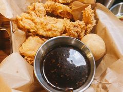 黄金芝士炸鸡-包装马车·韩国料理·포장마차