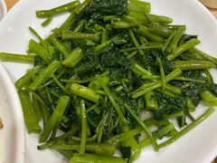 炒空心菜-红灯笼龙凤饭店(宁波老字号店)