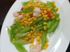 虾滑西芹炒福果-好福记饭店(红梅公园店)