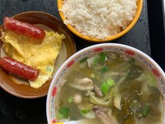 标配酸菜猪杂汤饭-陈记汤饭(水巷口店)