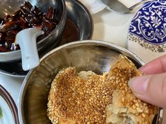 烤烧饼-福寿斋·老北京铜锅涮肉·烤鸭(顺义总店)
