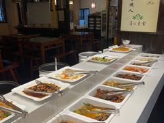 自助取餐区-清心素食自助餐厅(夫子庙店)