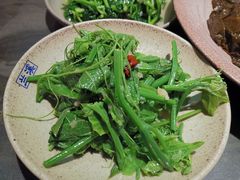 椒麻丝瓜尖-兰溪小馆(东直门簋街店)