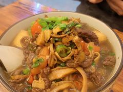 牛肉鸡肠炒粉-跃跃鸡肠面(人民北路店)