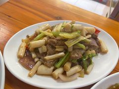 藕带炒牛肉-甜甜屋(解放中路店)