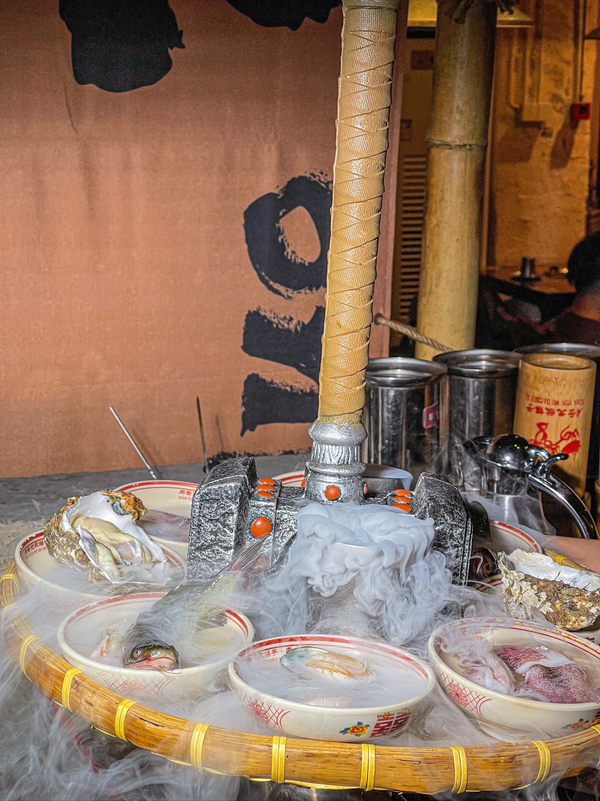 涮十年左右就可以!霸气炸蛋,有一个手那么大